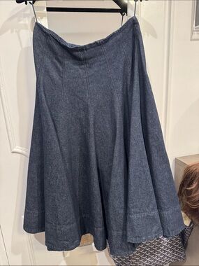 COS denim skirt